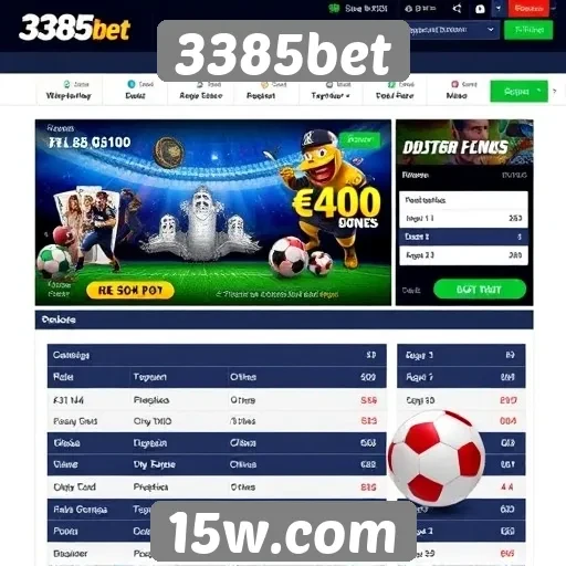 Vantagens competitivas do site 3385bet
