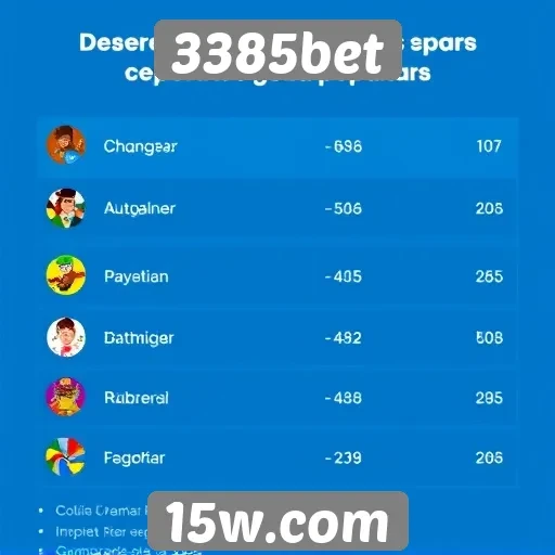 Desempenho de jogos populares em 3385bet