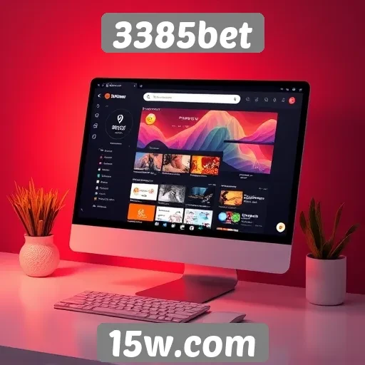 Interface e experiência do usuário no 3385bet