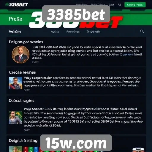 Opiniões de usuários sobre o 3385bet